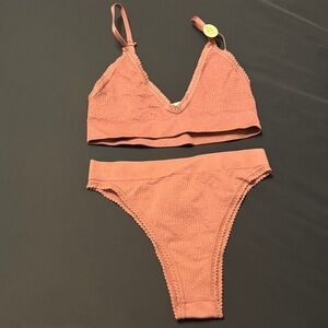 Cotton On Body Bralette and Panty Set